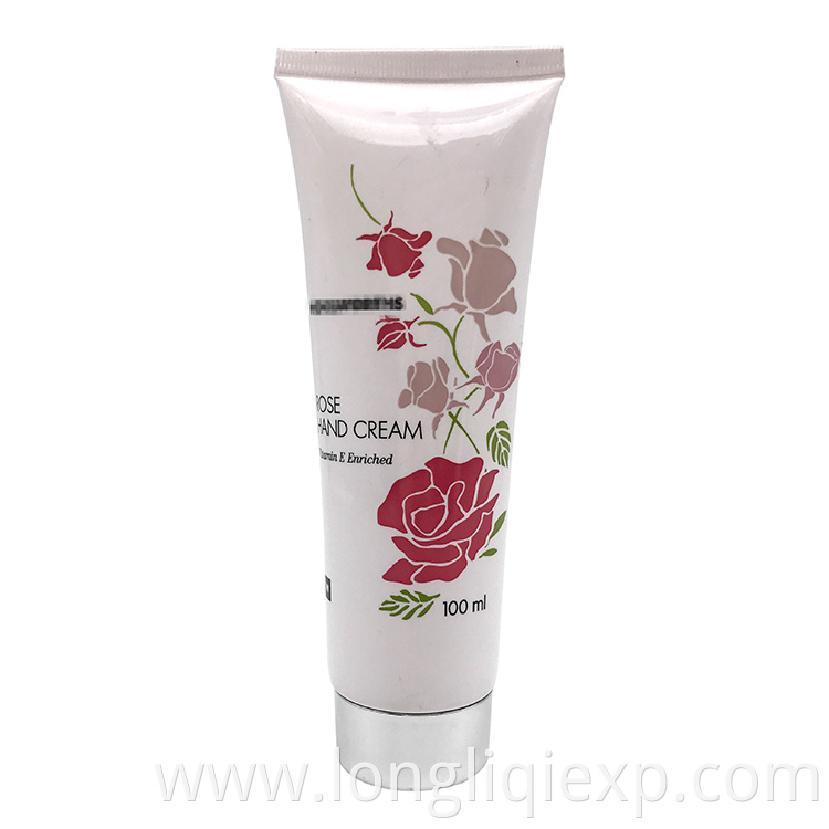 Factory price 100ml rose natural hand cream moisturizer set